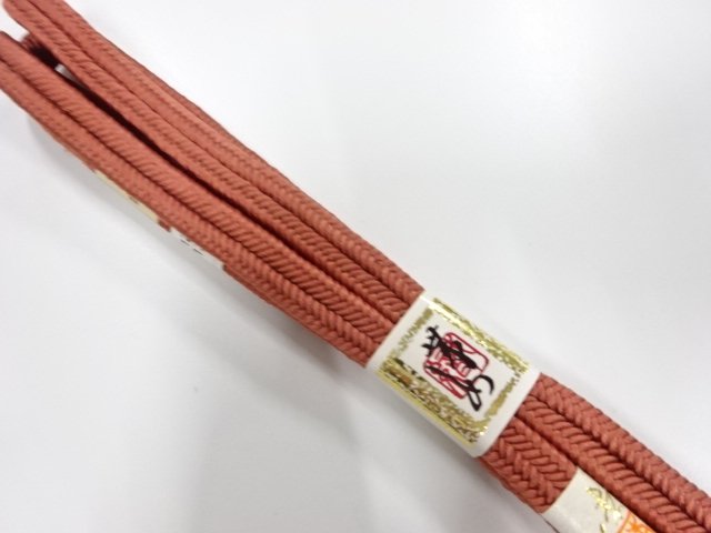  大特価品　未使用品　正絹　ゆるぎ組帯締め